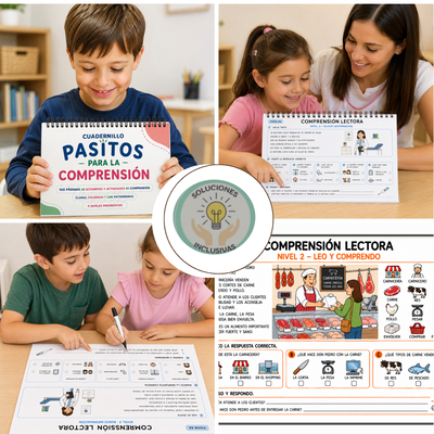 "Cuadernillo 100 lecturitas on pictogramas para la comprensión"