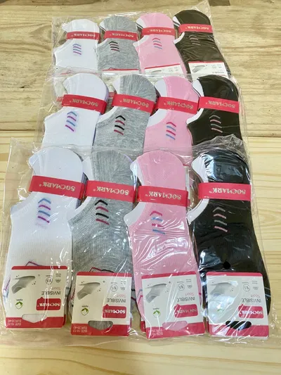 Invisible Socmark Sport Dama X12 Pares. Surtido Único