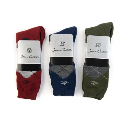 MEDIA TÉRMICA LARGA JEAN CARTIER ROMBO HOMBRE X12u