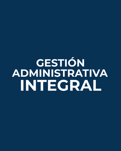 Gestión administrativa integral
