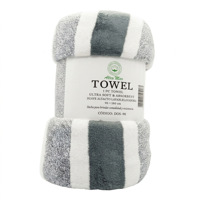 Toallon Extra Grande , 160 x 90 Super Absorbente 100% natural 