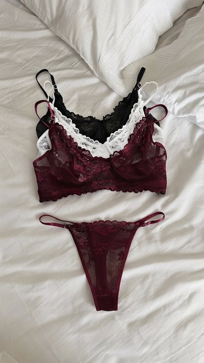 Conjunto aro encaje