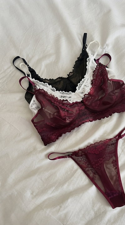 Conjunto aro encaje