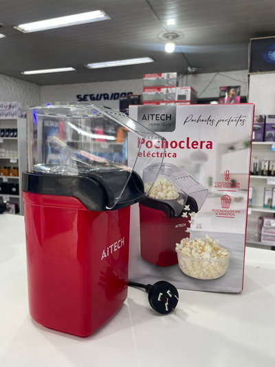 Pochoclera Electrica Aitech Aire Caliente 1200W
