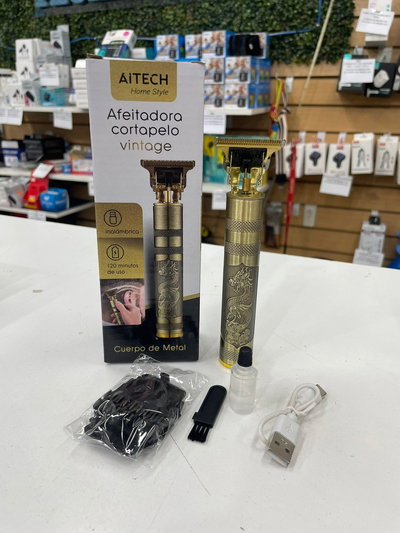 AFEITADORA CORTAPELO VINTAGE INALAMBRICA