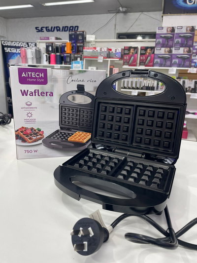 WAFLERA ELECTRICA TEFLON 750W