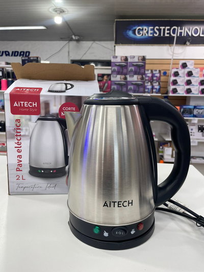 PAVA ELECTRICA 1500W C/CORTE MATE 2L ACERO INOX