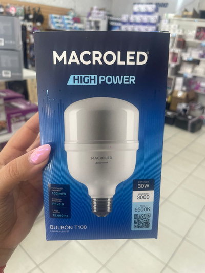 LAMPARA LED BULBON T100 30W E27 ALTA POTENCIA