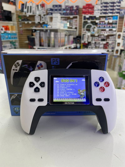 Consola De Juegos Portátil Retro P5 520 Juegos Y Soporte Pantalla A Color