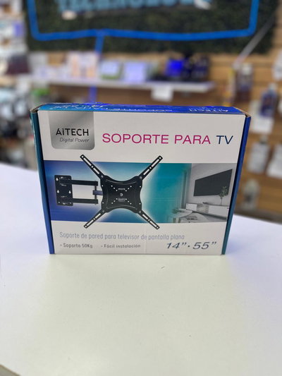 Soporte Para TV Aitech 14-55" Hasta 50Kg Negro