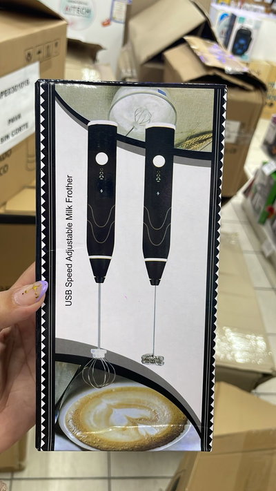 BATIDORA ELECTRICA DE MANO INAL. USB 3 VELOC