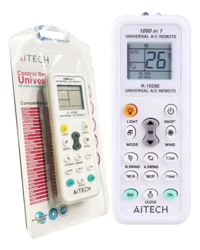 CONTROL REMOTO AIRE UNIVERSAL AIT