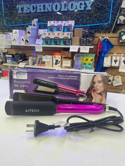 Planchita De Pelo Rotación 360° Temperatura 160–220°C Y Control De Temperatura 