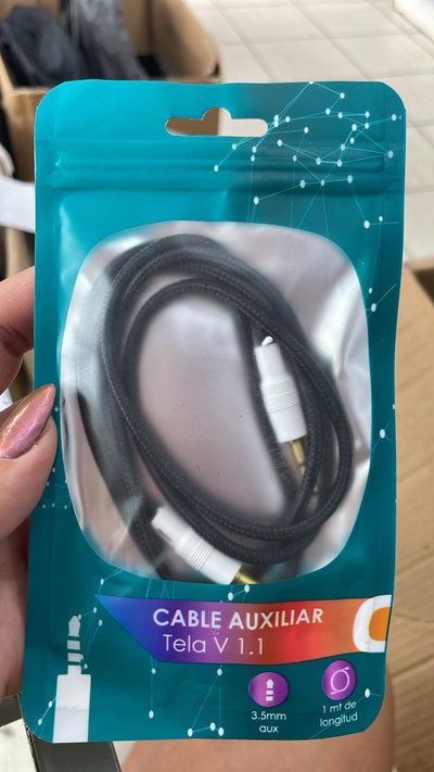 CABLE AUXILIAR TELA 3.5-1M MOD05 ONLY