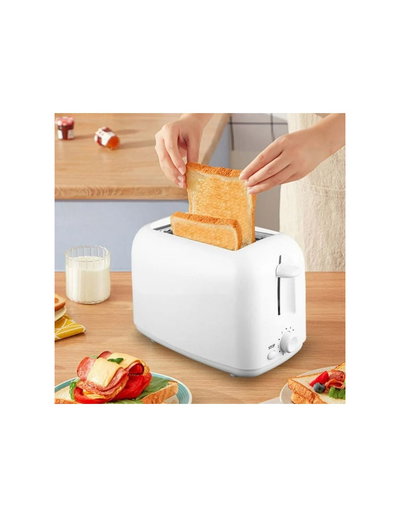 Tostadora Eléctrica Aitech 2 Rebanadas Grandes 6 Niveles 750W Con Bandeja 