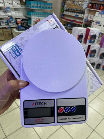 Balanza Digital De Cocina 10kg 1 Gramo Capacidad máxima 10 kg