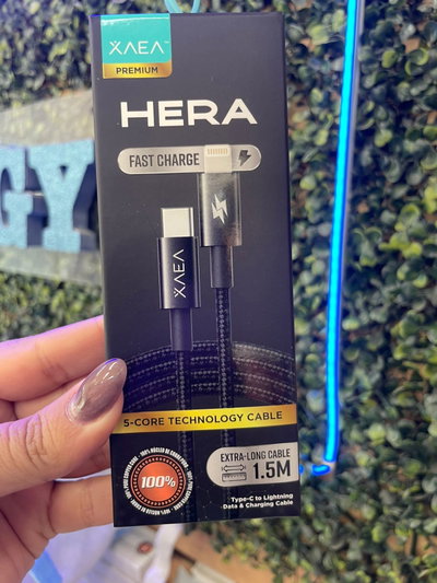 CABLE TIPO C A LIGHTNING HERA
