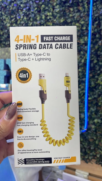 CABLE USB  4 EN 1