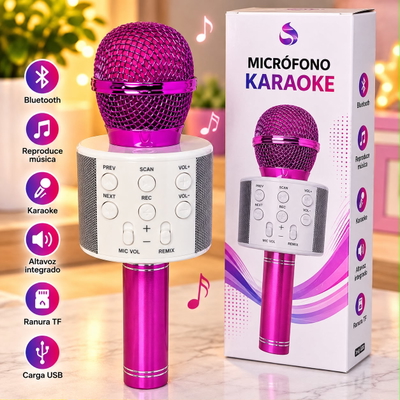 MICROFONO KARAOKE BT ROSA