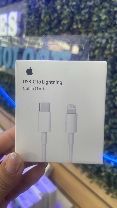 CABLE USB-C A LIGHTNING 1MT