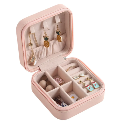 MINI ALAHAJERO  ORGANIZADOR DE JOYAS Y  BIJOUTERI. MIX COLORES DEPO178