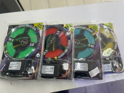 TIRA LED NEON 5 METROS 12V NIVHUS
