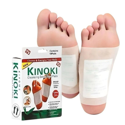 DEPO67 SET X 10 PARCHES DESINTOXICANTES DE PIE KINOKI