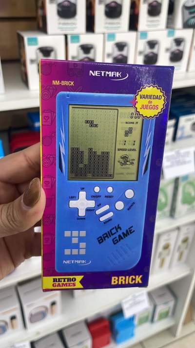 CONSOLA DE MANO RETRO TETRIS