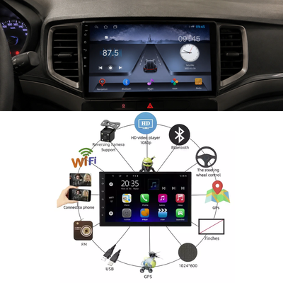 STEREO CON PANTALLA 7" CARPLAY ANDROID WIFI GPS MIRRORLINK NETFLIX 