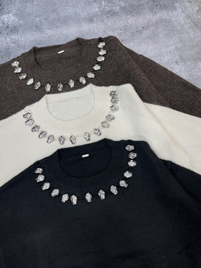 Sweater cuello detalle