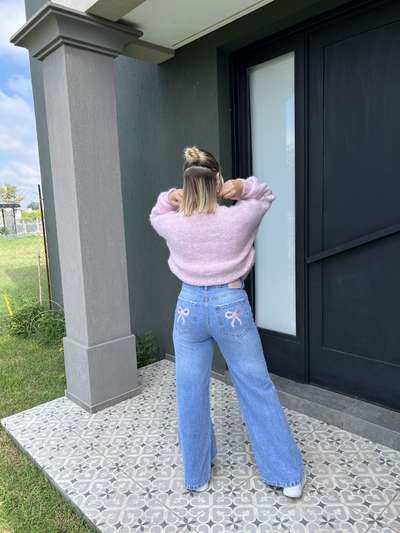 Wide leg coquette