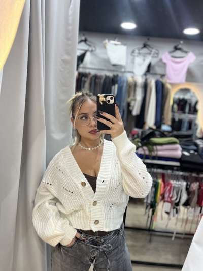 Cardigan botones