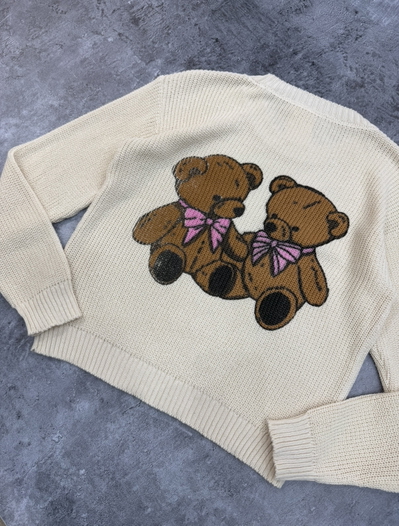 Sweater osos moños