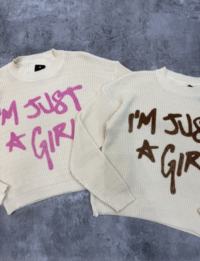 Sweater i'm just a girl