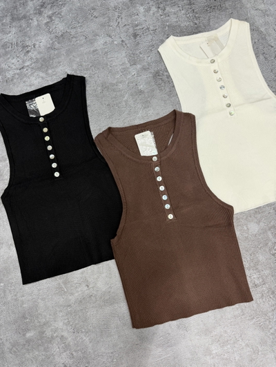 Musculosa botones import