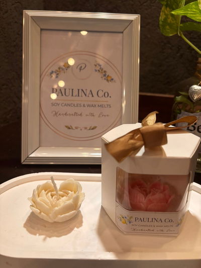 Mini corazón de pétalos