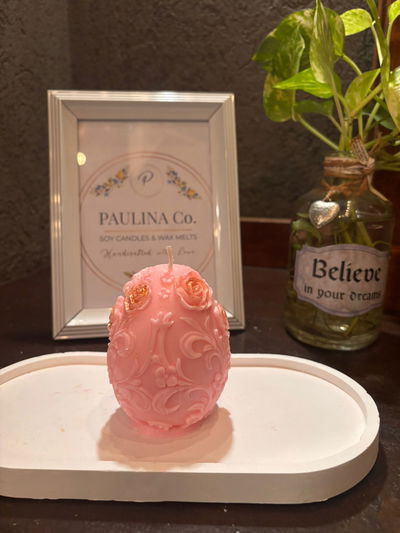 vela huevo de pascua