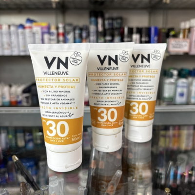 Protector solar 30FPS Villeneuve 50ml