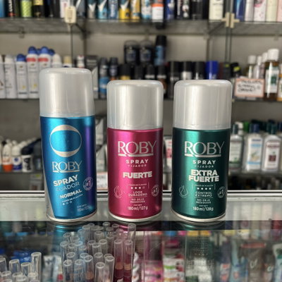 Spray fijador Roby