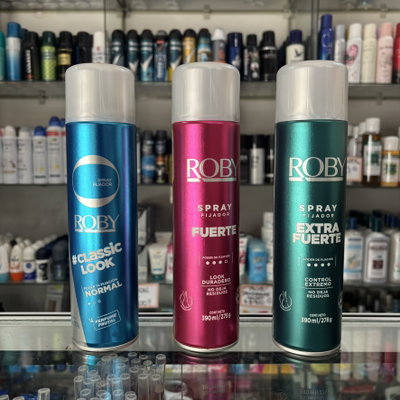Spray fijador Roby x390ml