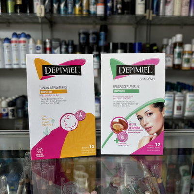 Bandas depilatorias cuerpo Depimiel x12u