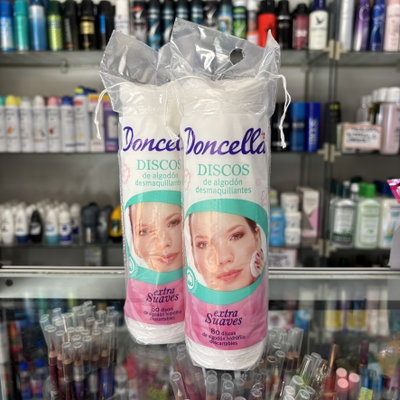 Discos desmaquillantes Doncella x80u