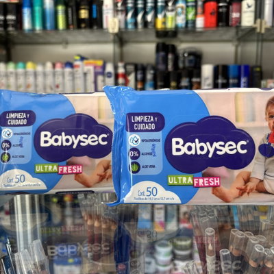 Toallitas húmedas Babysec x50u