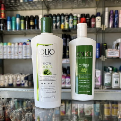 Shampoo/bálsamo Éxtra Ácido Olio 420ml
