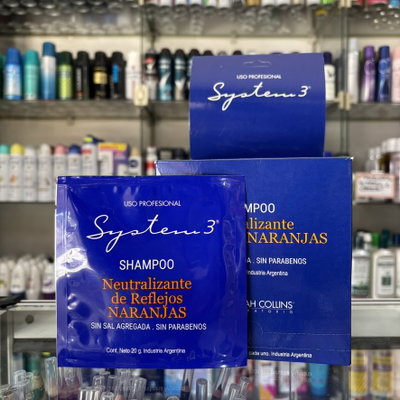Shampoo neutralizante naranjas System x20g