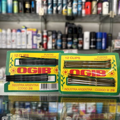 Clips invisibles largos x12u
