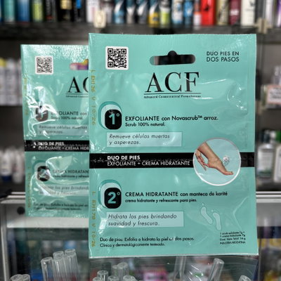 Mascarilla exfoliante duo de pies ACF