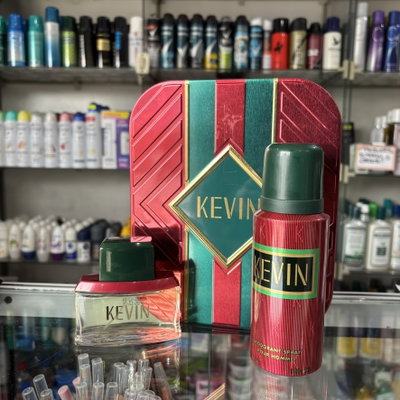 Set EDT Kevin 60 ml + Desodorante x 150 ml + lata