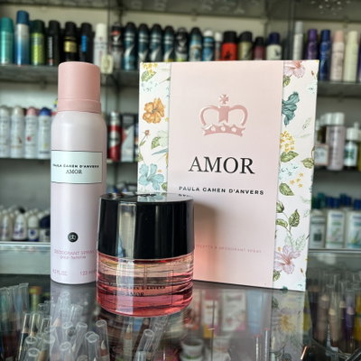 Set perfume + desodorante Paula Amor