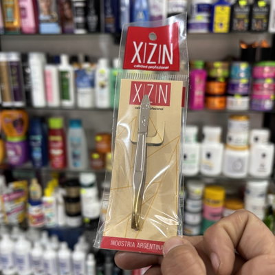 Pinza de depilar punta dorada XZN